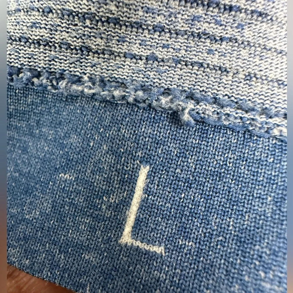 Lululemon Men's Blue Half-Zip‎ pullover shirt